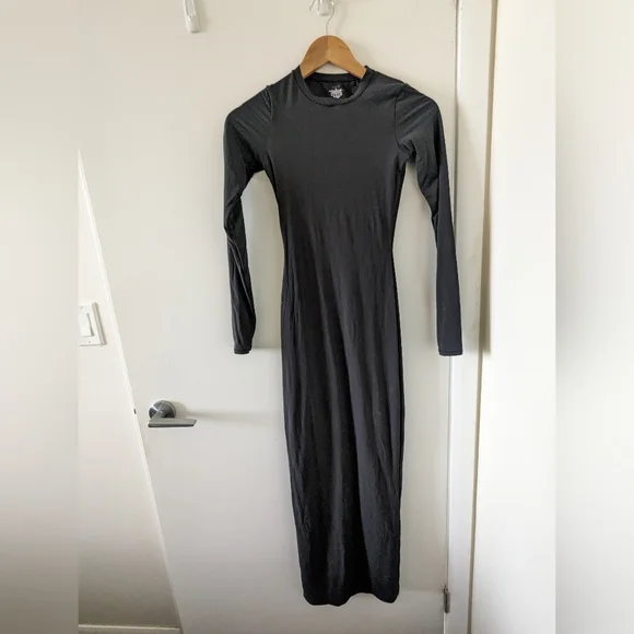 fits everybody long sleeve crewneck dress Nova Crewneck Sweatshirt Dress main image 1